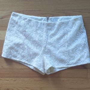 Lace shorts